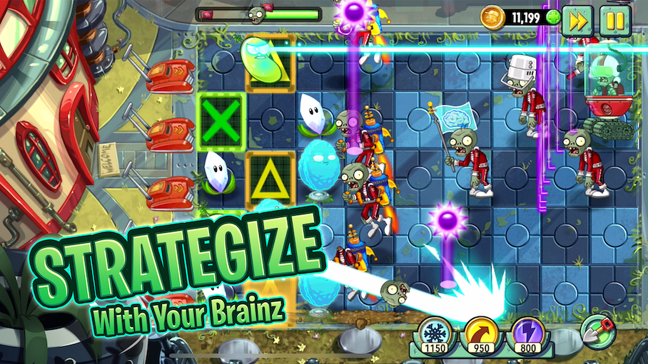 Image Source: Google Play - Plants vs Zombies 2